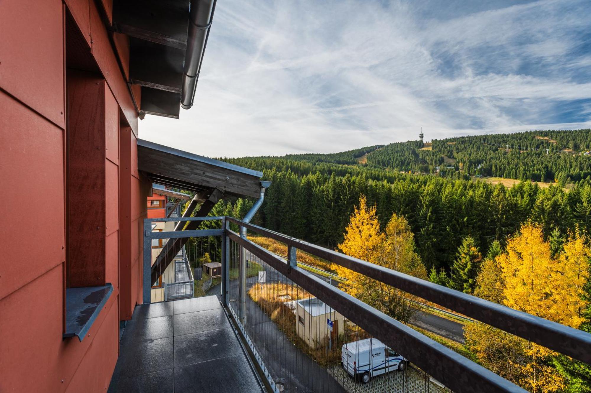 K2 Aparthotel Klinovec Views - Mezonet Apt Loučná pod Klínovcem Eksteriør billede