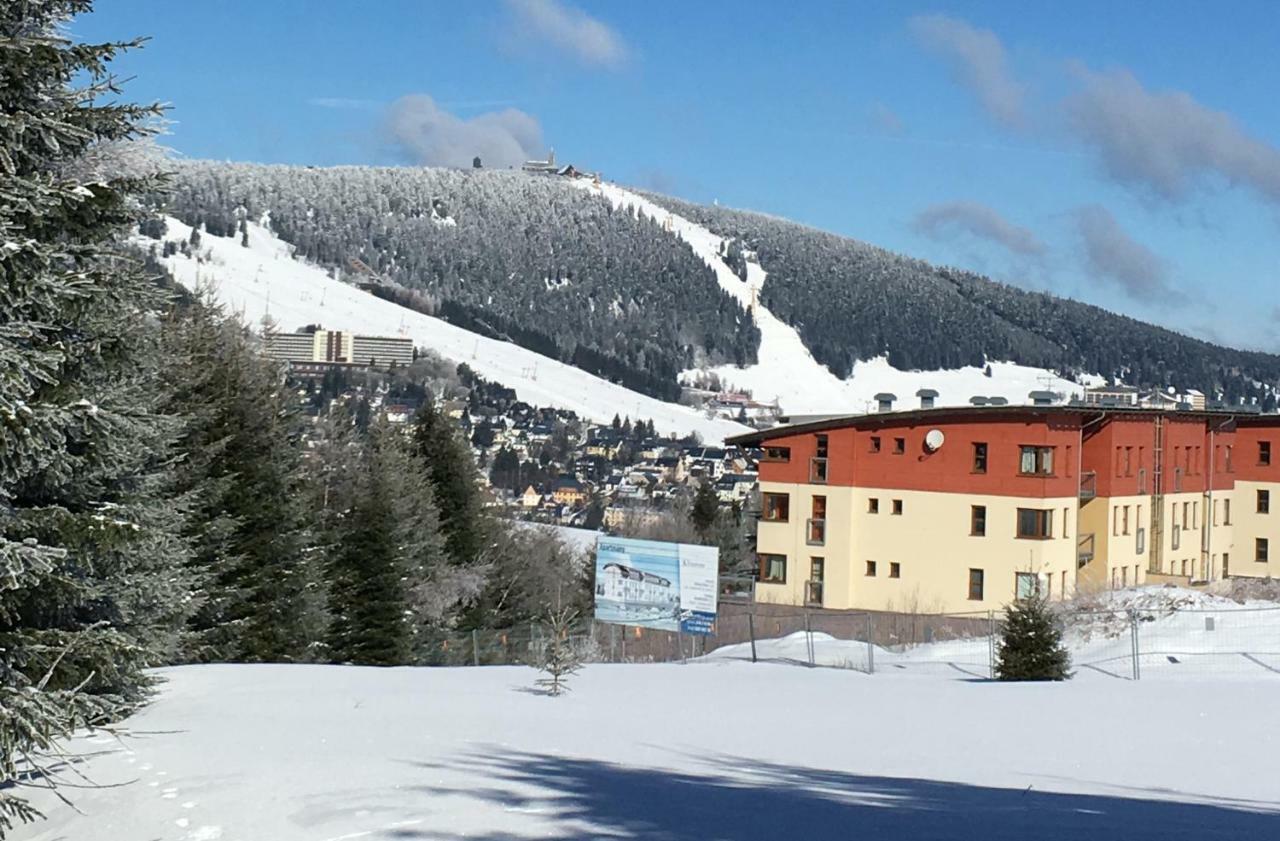 K2 Aparthotel Klinovec Views - Mezonet Apt Loučná pod Klínovcem Eksteriør billede